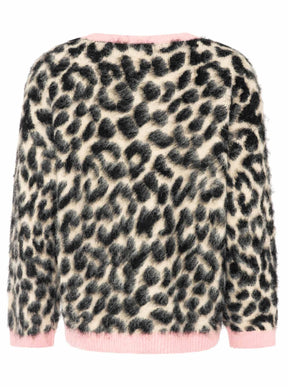 Zwillingsherz Pullover "Fluffy Leo" - Beige
