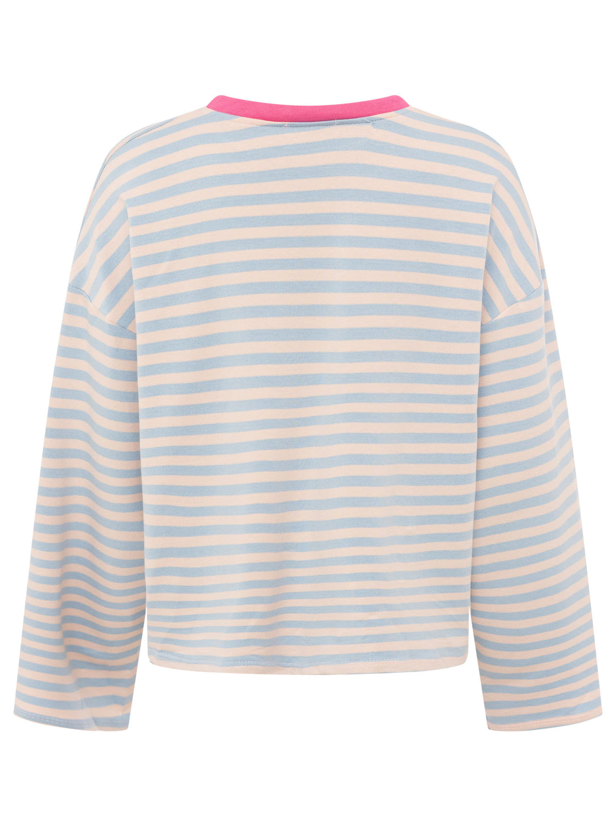Zwillingsherz - Sweatshirt "Perfectly Imperfect" - Blau/Creme