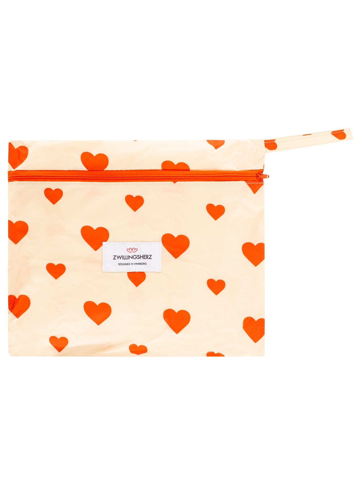 Zwillingsherz Regenmantel "Love" - Beige