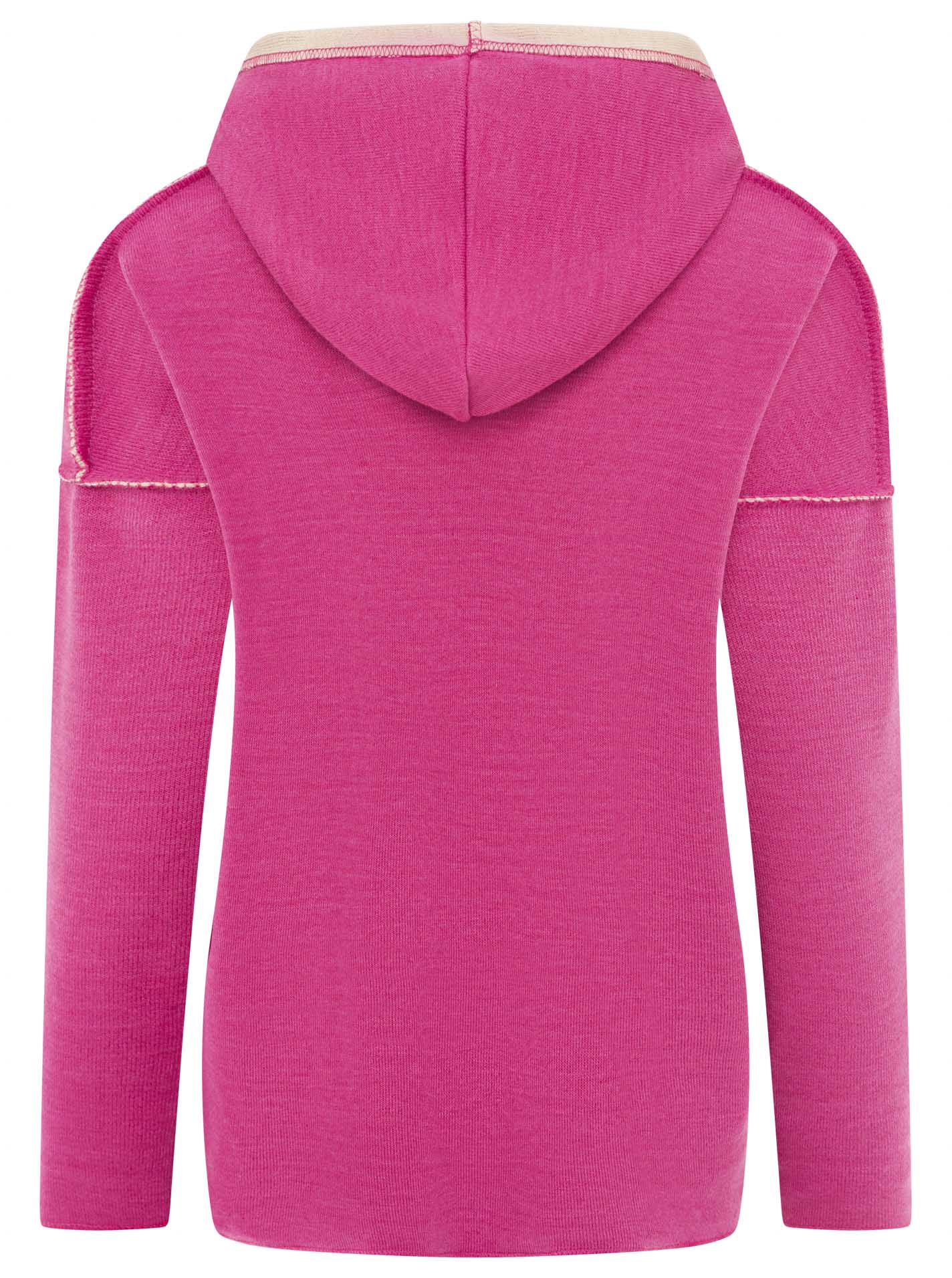 Zwillingsherz - Made in Italy Hoodie "Positive Mind" - Pink