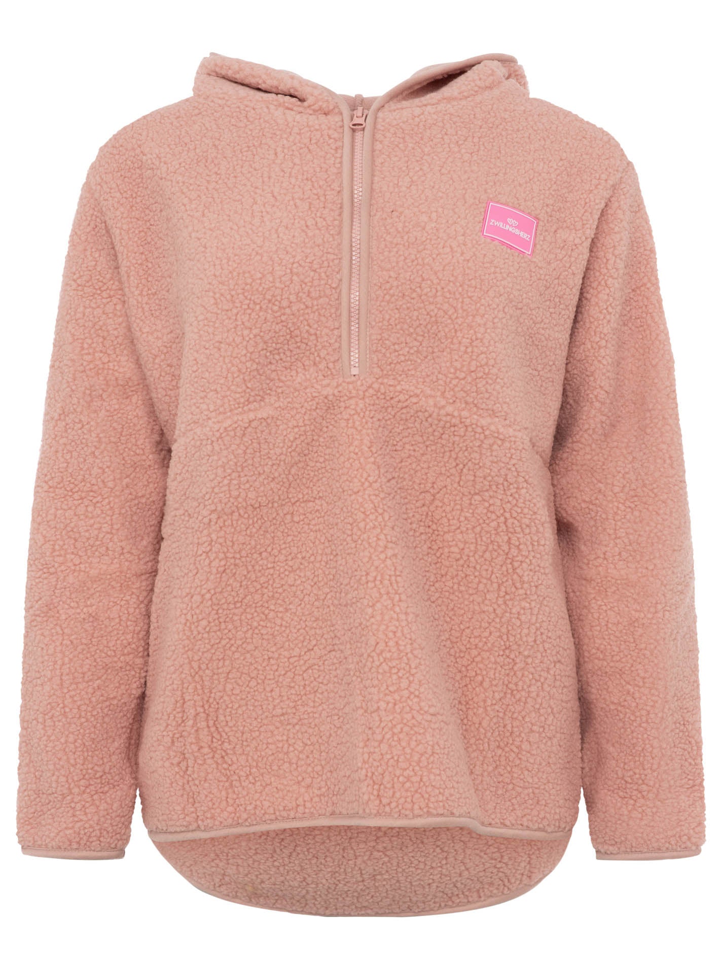 Zwillingsherz - Teddy Zipper "ZH" - Rosa