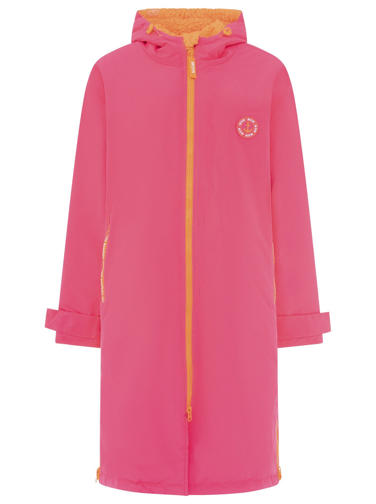 Zwillingsherz - Windjacke - Neonpink/Orange