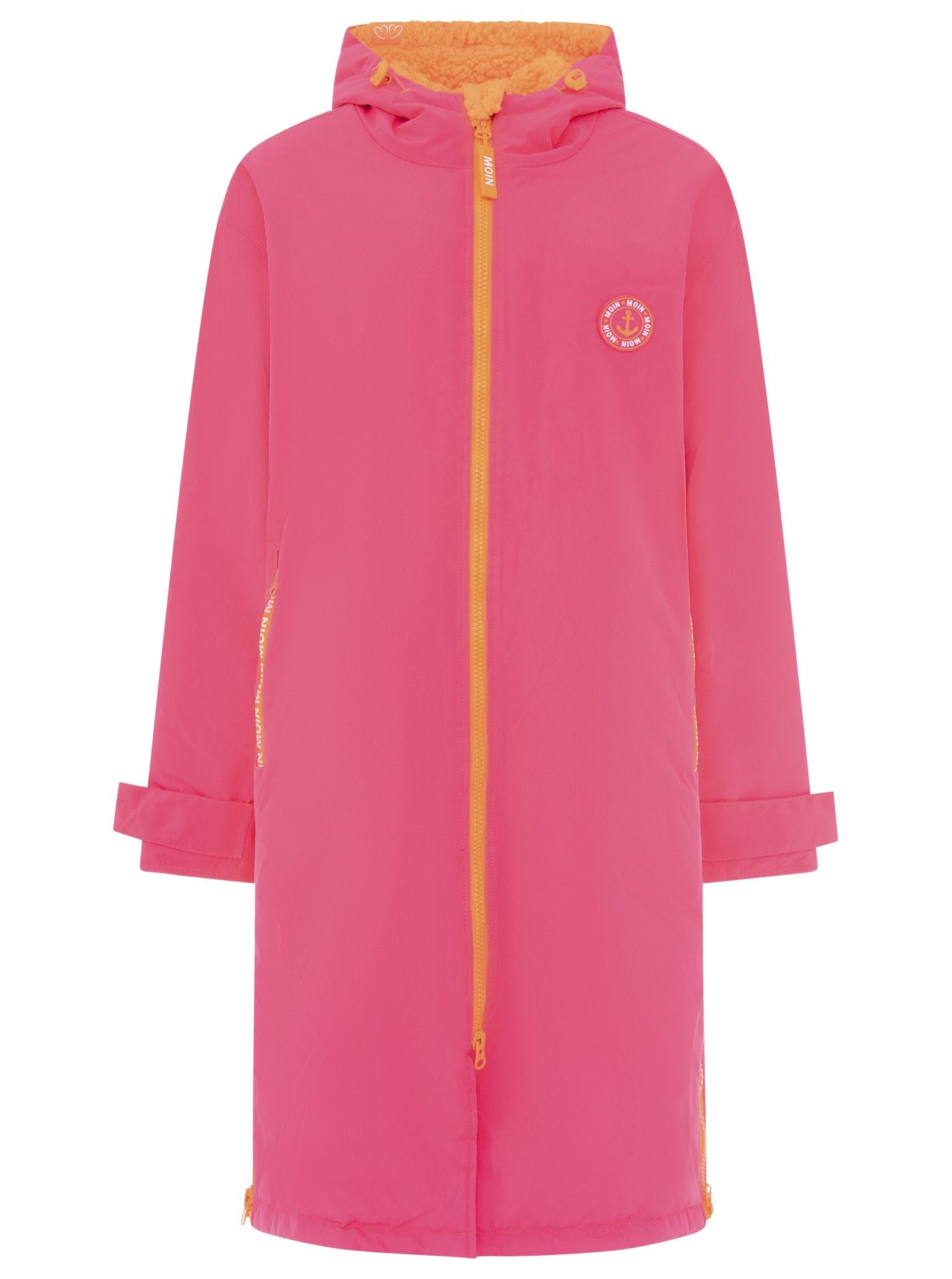 Zwillingsherz - Windjacke - Neonpink/Orange