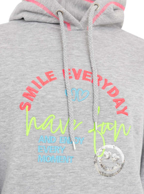 Zwillingsherz - Hoodie "Have Fun" - Grau