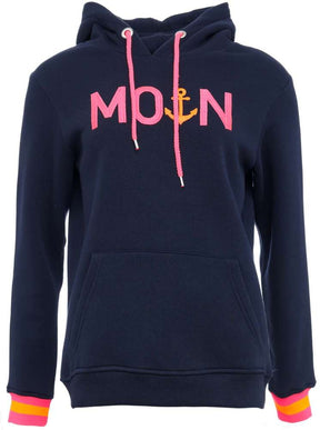 Zwillingsherz - Moin Hoodie/Sweatshirt - Dunkelblau