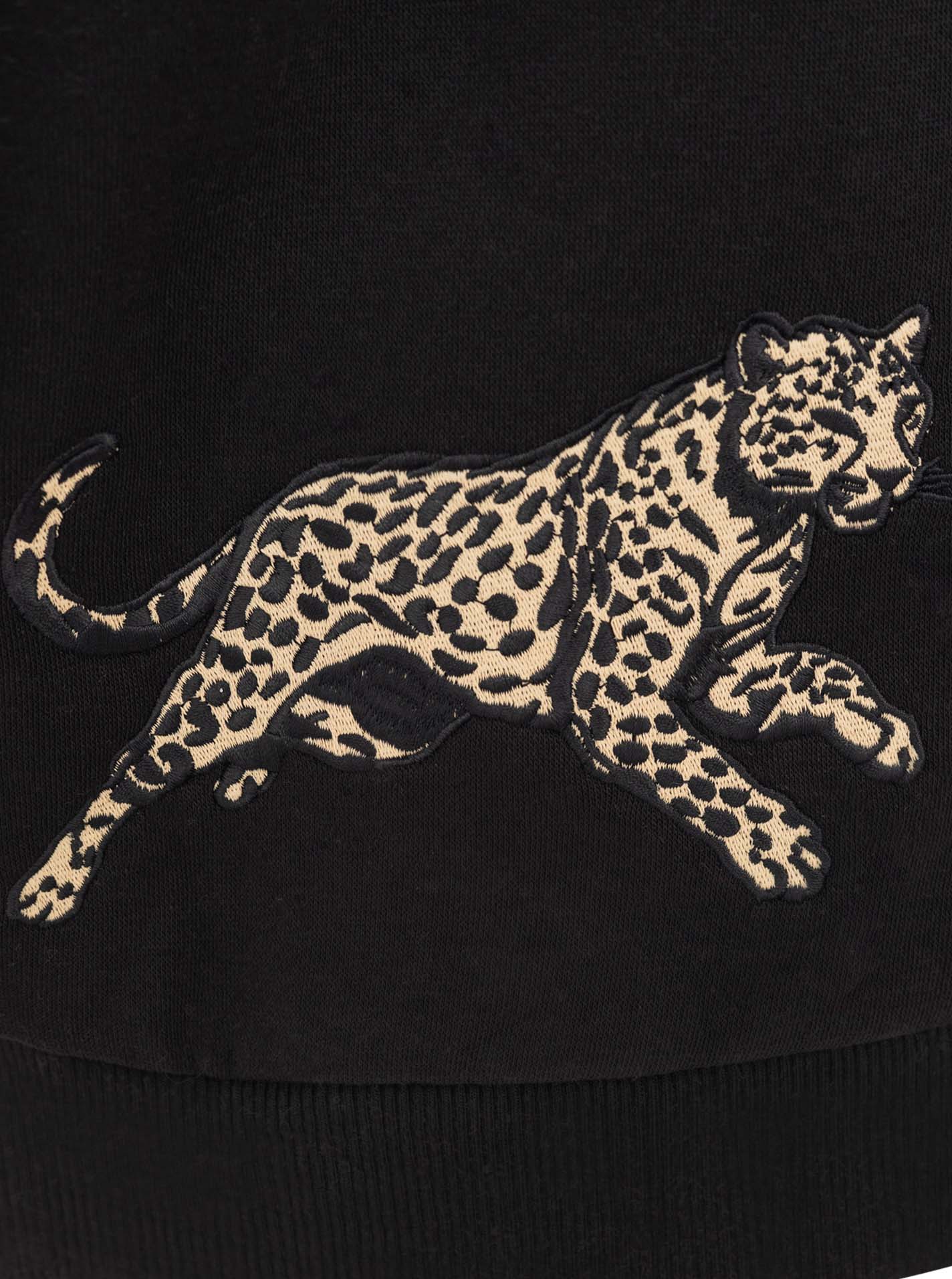 Zwillingsherz - Hoodie "Leo Wild Fearless" - Schwarz