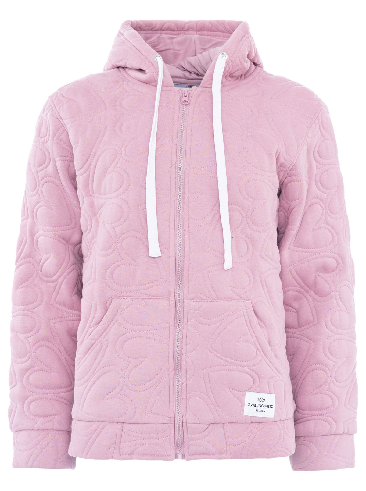 Zwillingsherz - Hoodiejacke "Endless Love" - Rosa