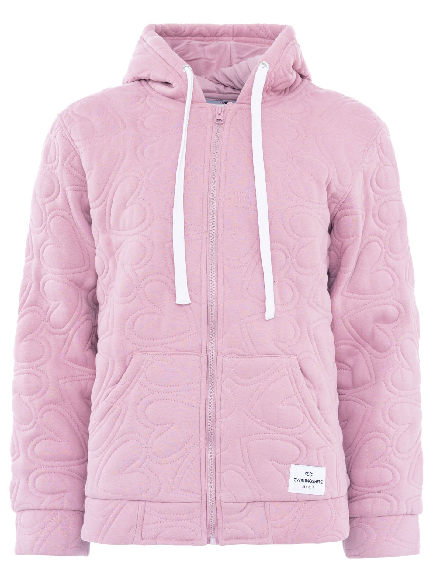 Zwillingsherz - Hoodiejacke "Endless Love" - Rosa