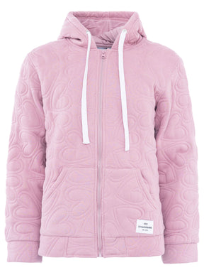 Zwillingsherz - Hoodiejacke "Endless Love" - Rosa