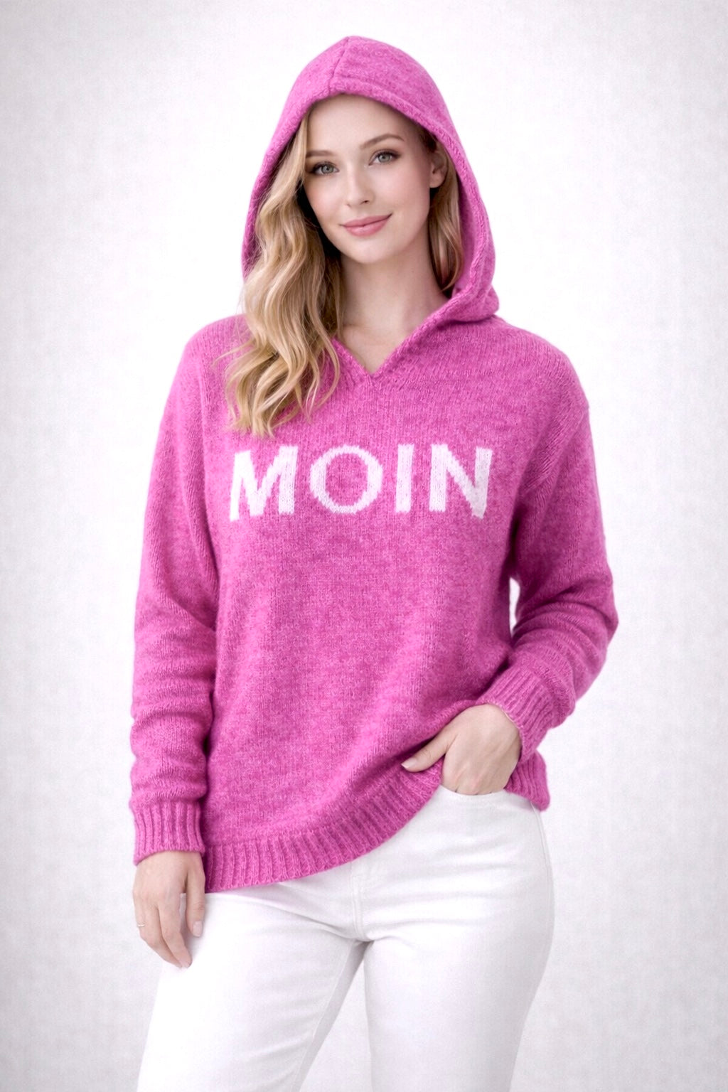 Flair Comfort - Hoodie "Moin" - Bubblegum