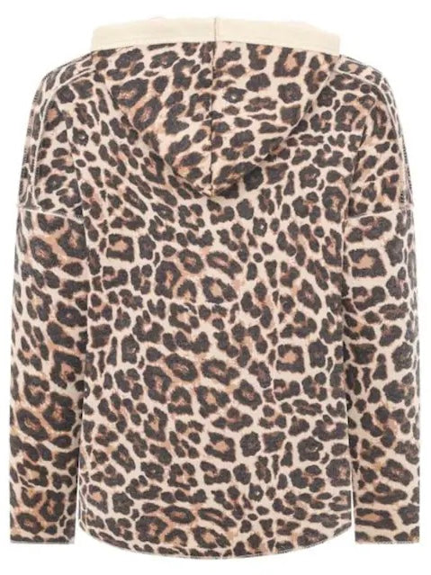 Zwillingsherz - Hoodie mit Naht Leo - Beige