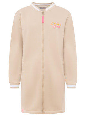 Zwillingsherz - Bombermantel "Cocktail Lover"- Beige
