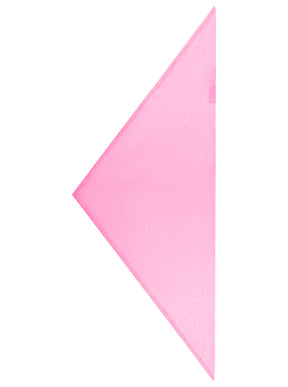 Zwillingsherz Kaschmir-Halstuch Brushed (100% Cashmere) - Neonpink