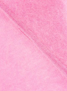 Zwillingsherz Kaschmir-Halstuch Brushed (100% Cashmere) - Neonpink