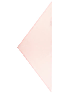 Zwillingsherz Kaschmir-Halstuch Brushed (100% Cashmere) - Rosé