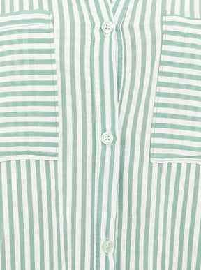 Zwillingsherz - Longbluse Kida (Streifen) - Mint