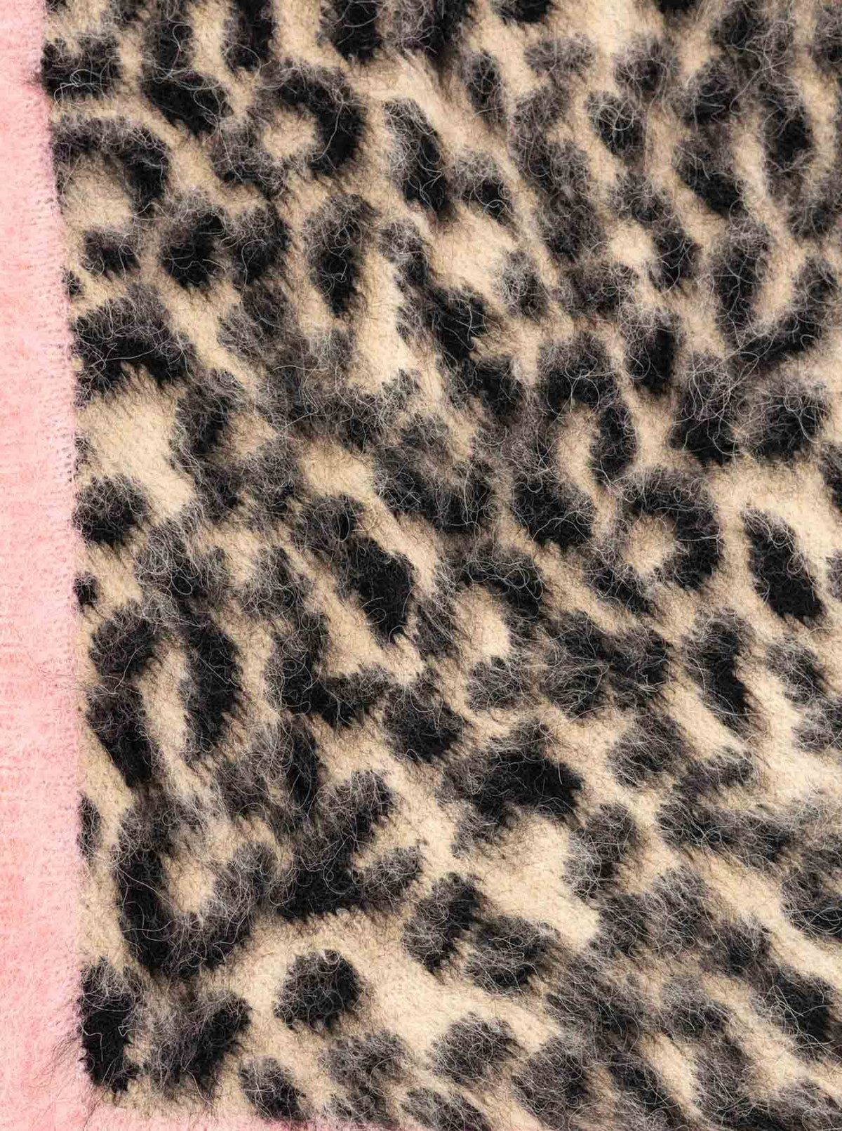 Zwillingsherz - Dreieckstuch Strick "Fluffy Leo" - Beige