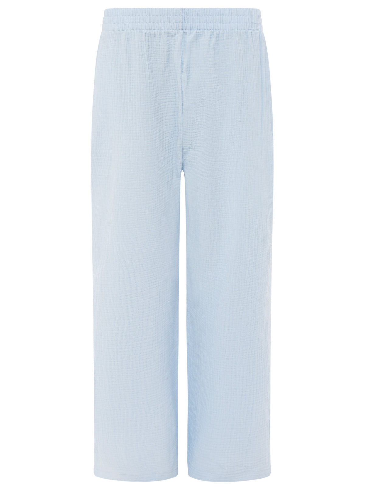 Zwillingsherz Musselin Hose - Hellblau
