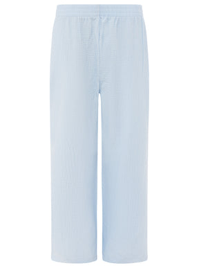Zwillingsherz Musselin Hose - Hellblau