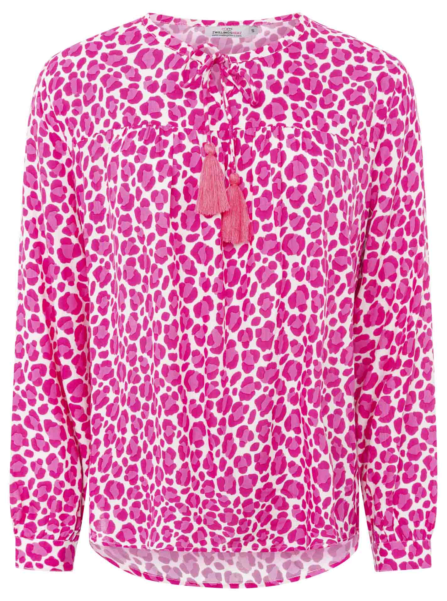 Zwillingsherz - Bluse Leo - Pink