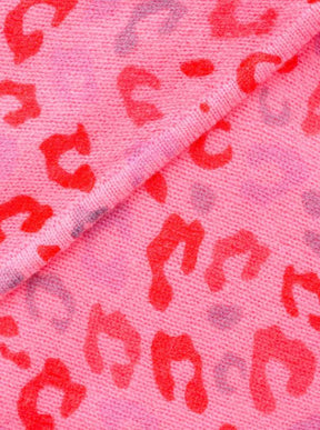Zwillingsherz 100% Kaschmir / Cashmere Dreieckstuch Leo - Pink