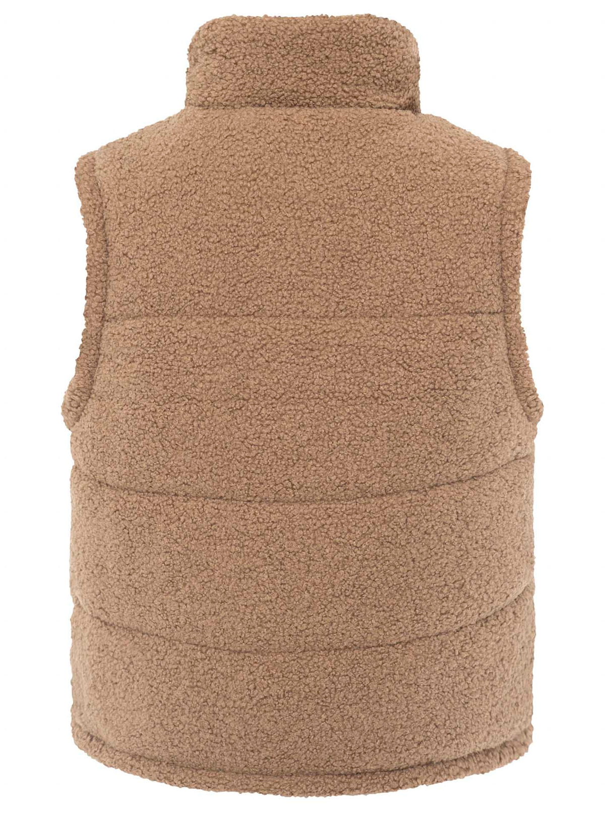Zwillingsherz Weste Teddy Herz - Taupe