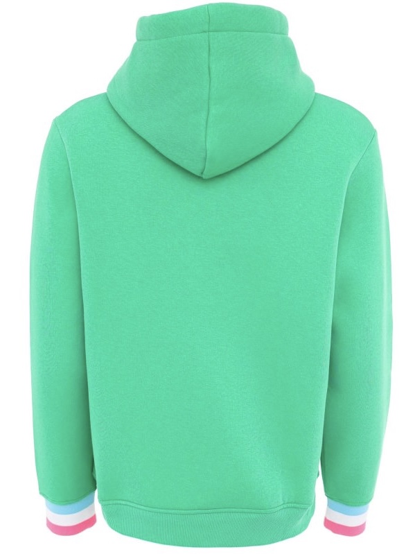 Zwillingsherz - Hoodie "Smile be Happy“ Grün