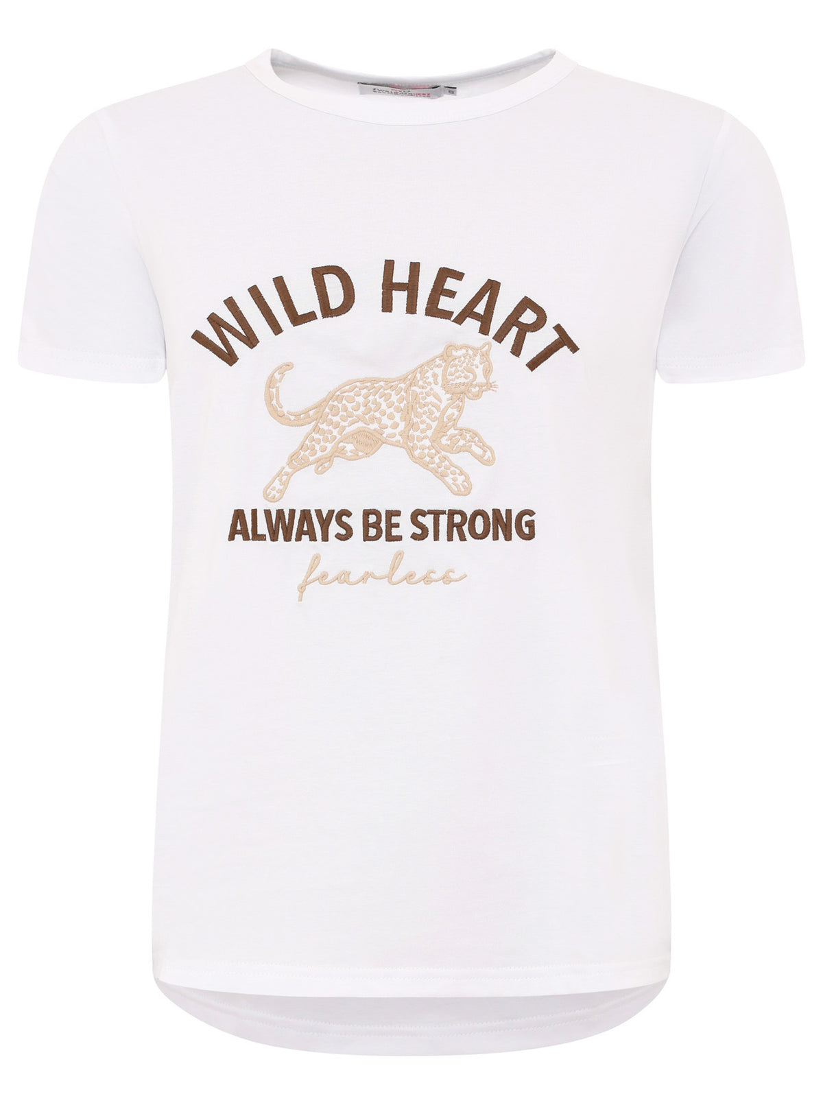 Zwillingsherz T-Shirt "Wild Heart" - Weiß