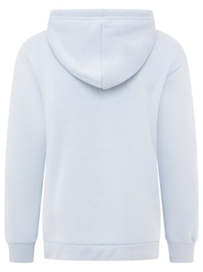 Zwillingsherz - Hoodie Leinen Los das Abenteuer ruft - Blau