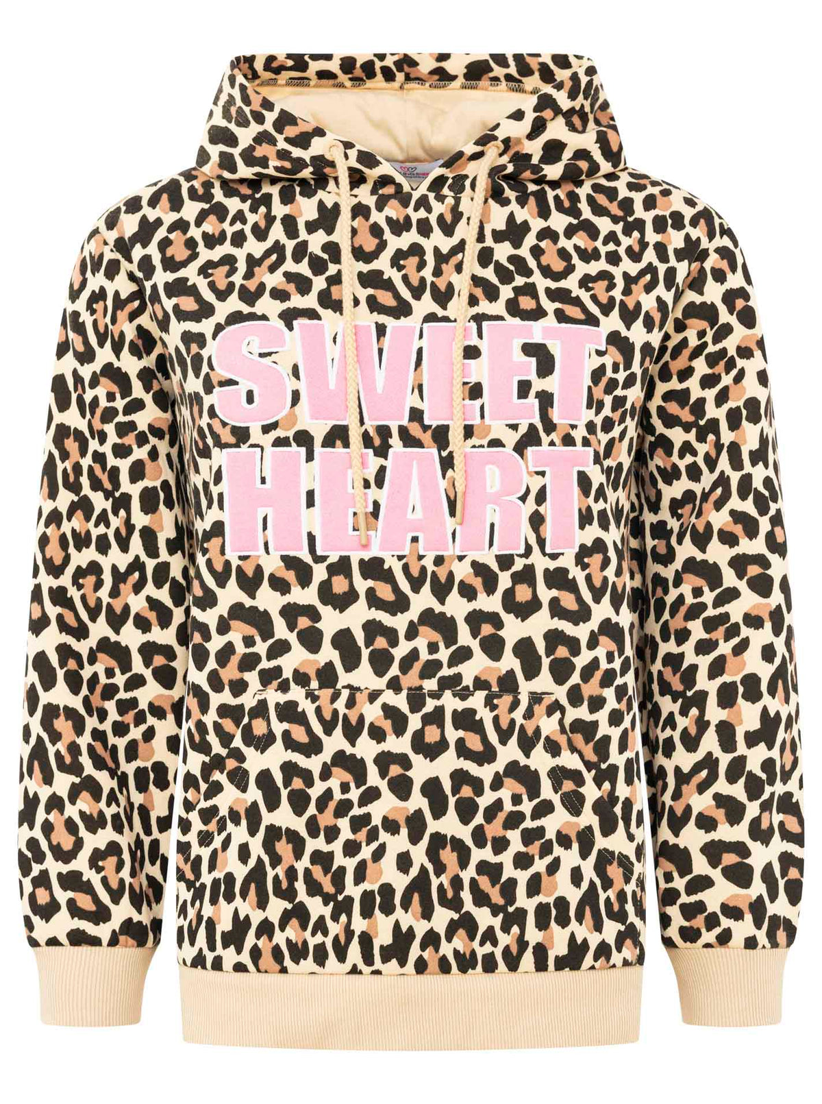 Zwillingsherz - Hoodie Leo Sweet Heart - Beige