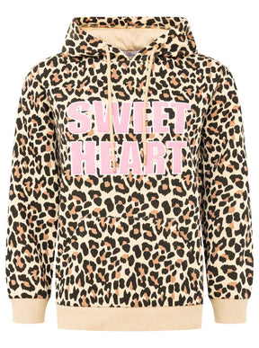 Zwillingsherz - Hoodie Leo Sweet Heart - Beige