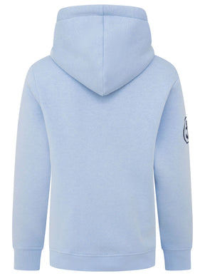 Zwillingsherz - Hoodie "Strand Chefin" - Hellblau