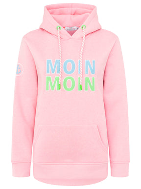 Zwillingsherz - Hoodie "Moin Moin" - Pink