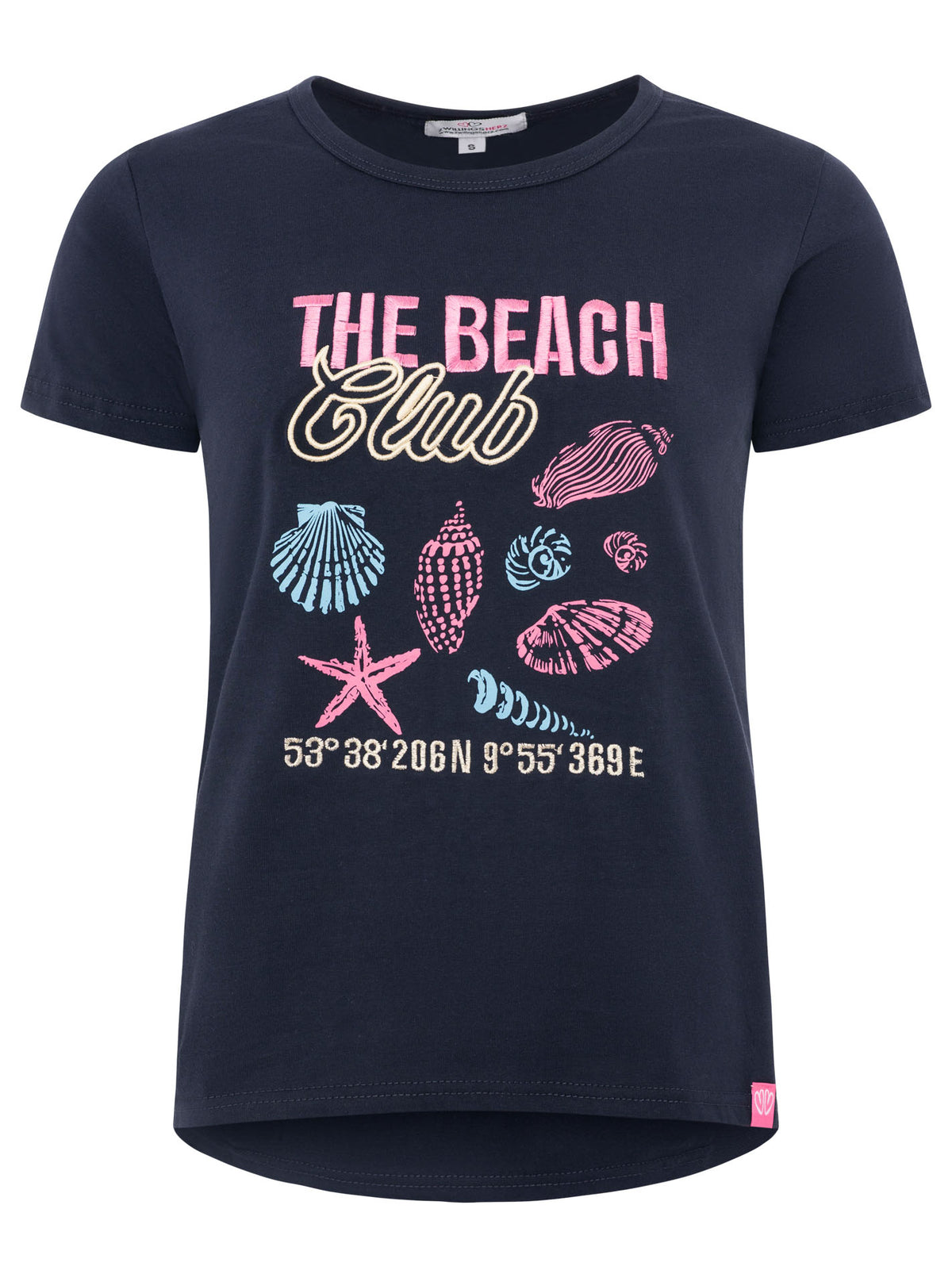 Zwillingsherz - T-Shirt "The Beach" - Marine