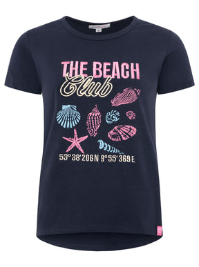 Zwillingsherz - T-Shirt "The Beach Club" - Marine