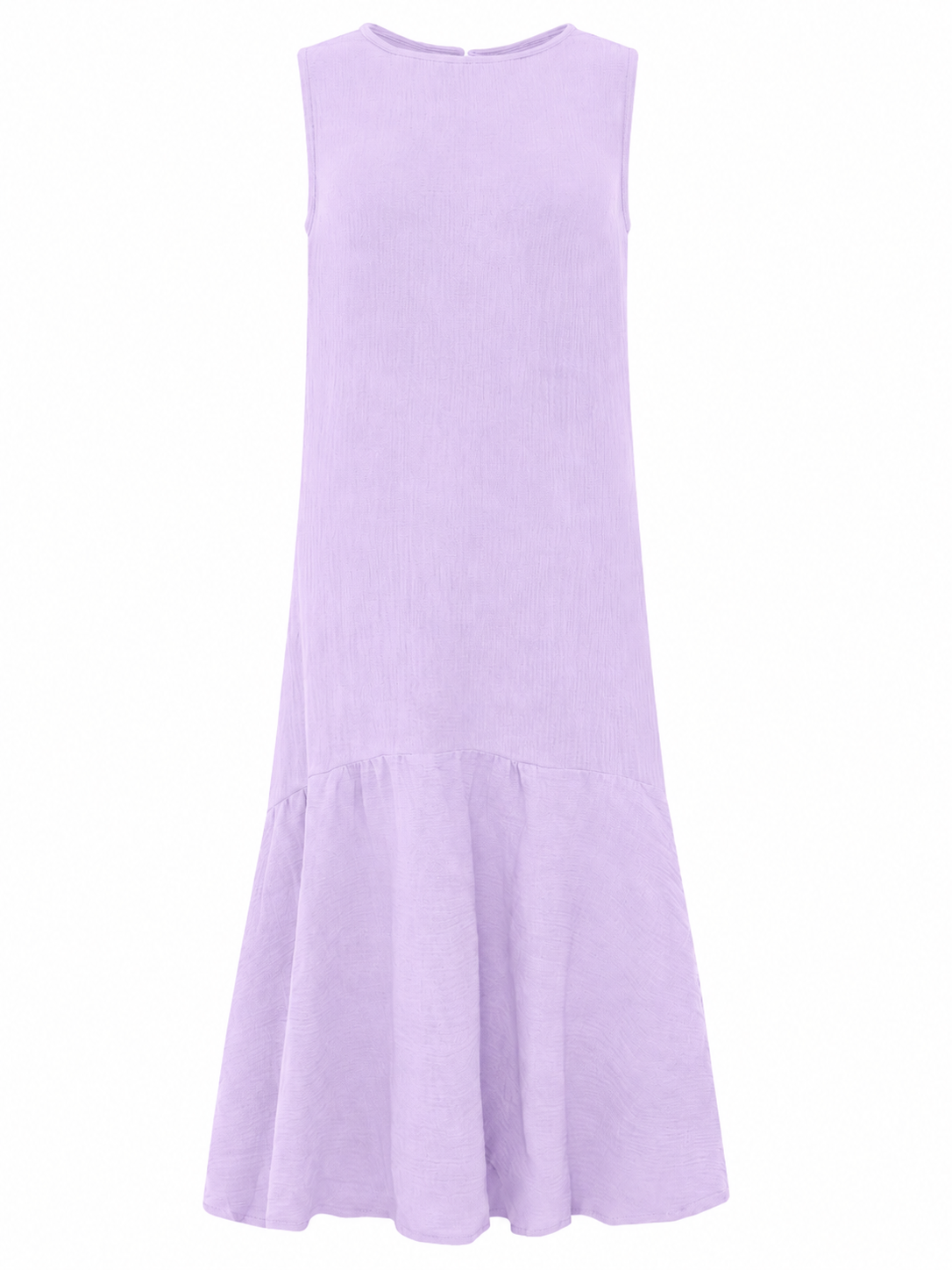 Zwillingsherz - Musselin Kleid Boho - Flieder