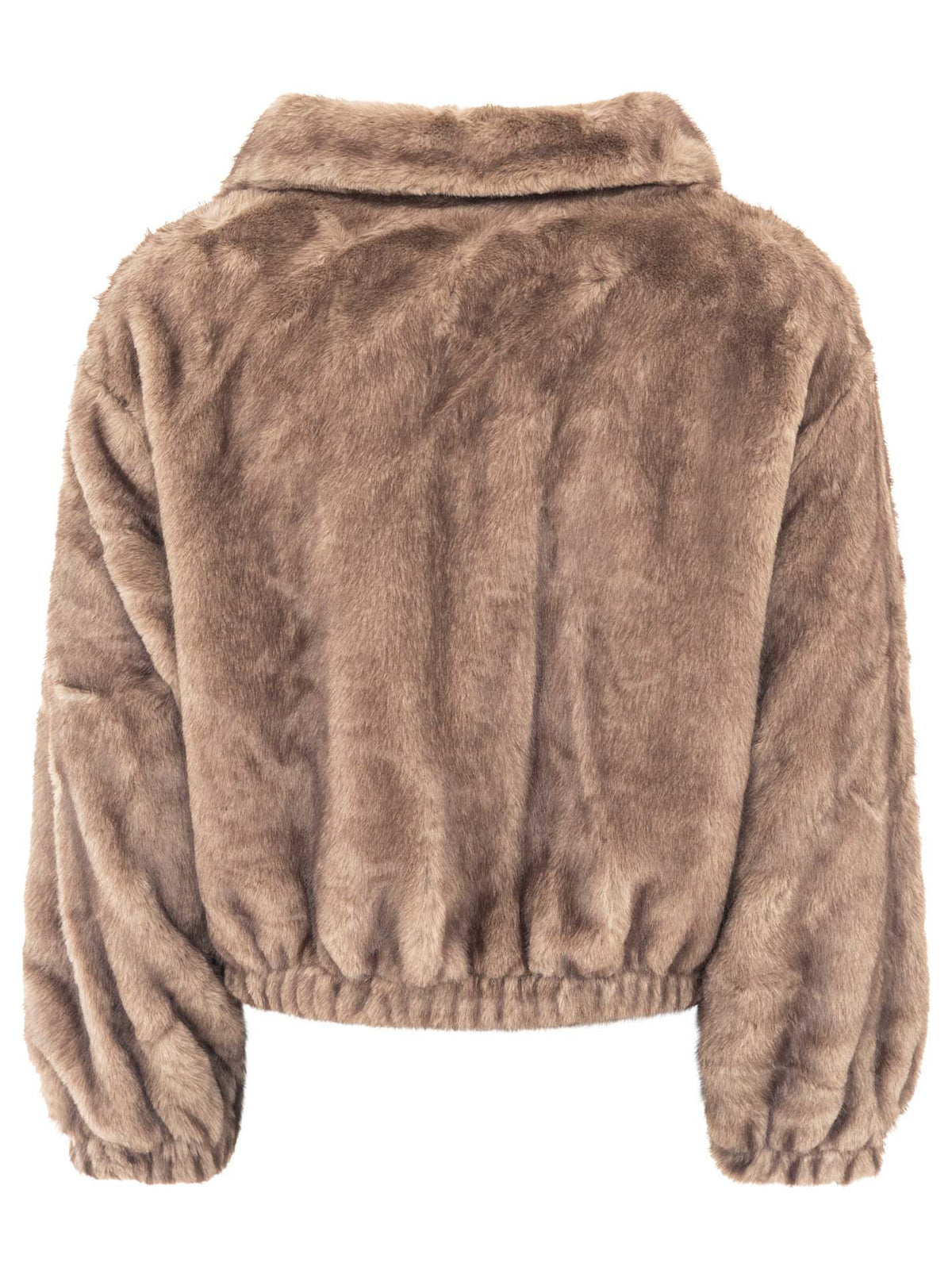Zwillingsherz Felljacke "Soft Uni" - Grau