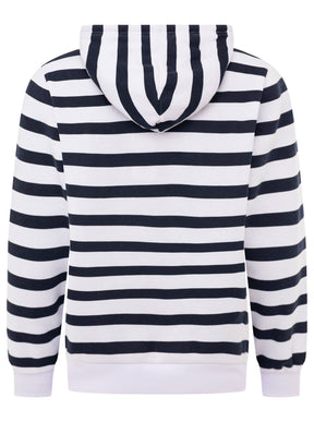 Zwillingsherz - Hoodie Streifen Herz - Marine (Super Sale - keine Retoure)