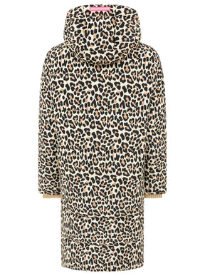 Zwillingsherz - Steppmantel / Steppjacke "Leo" - Beige/Orange