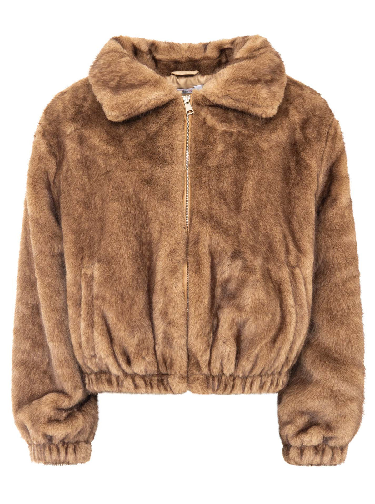 Zwillingsherz Felljacke "Soft Uni" - Beige