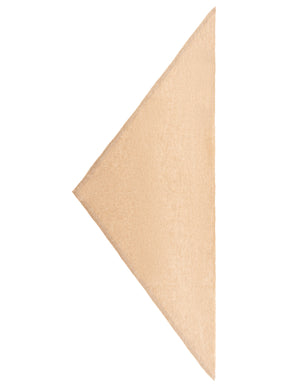 Zwillingsherz Kaschmir-Halstuch Brushed (100% Cashmere) - Mittelbeige