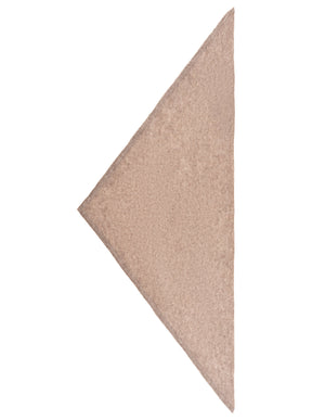Zwillingsherz Kaschmir-Halstuch Brushed (100% Cashmere) - Mittelgrau