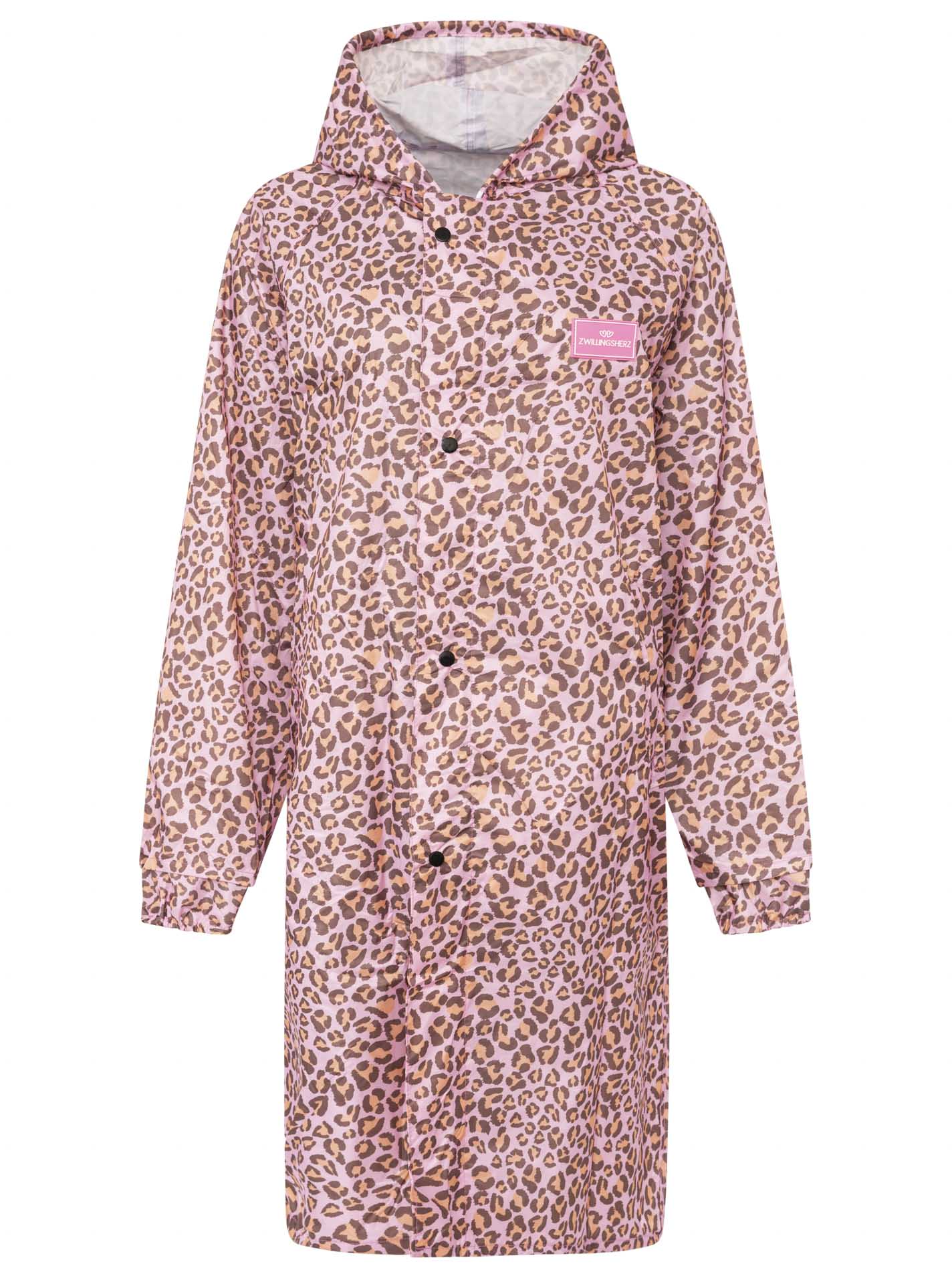 Zwillingsherz - Oversize Regenjacke Leo - Pink