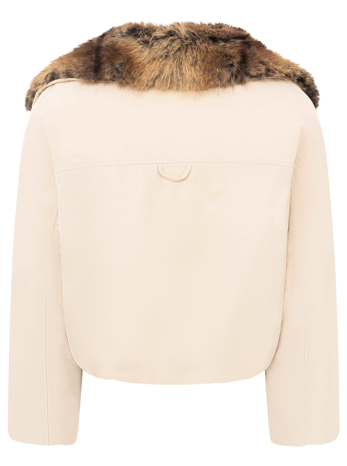 Zwillingsherz - Bomberjacke "COZY Fur" - Beige