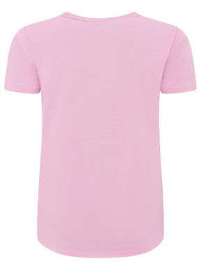 Zwillingsherz - T-Shirt "Moin Love" - Rosa