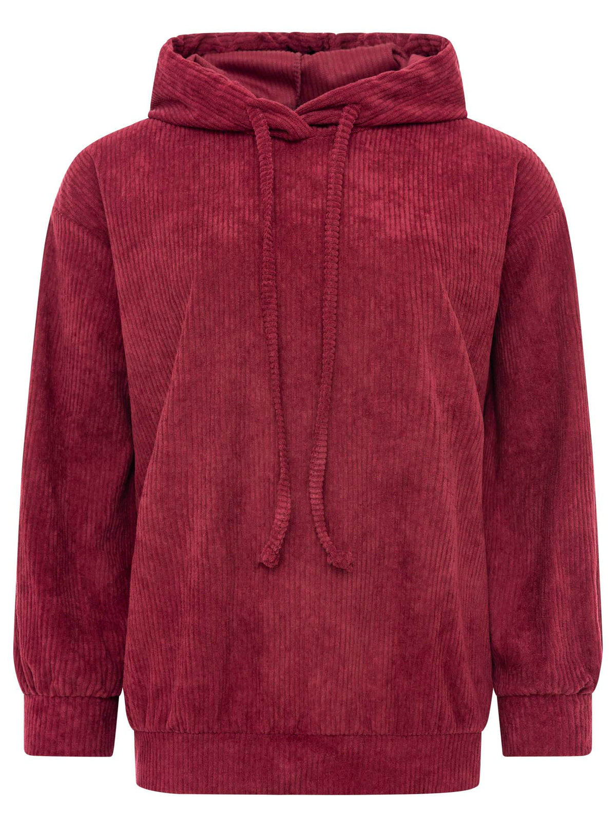 Zwillingsherz - Cord Hoodie - Magenta