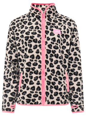 Zwillingsherz - Teddy Fleece Zipper "Leo" - Grau