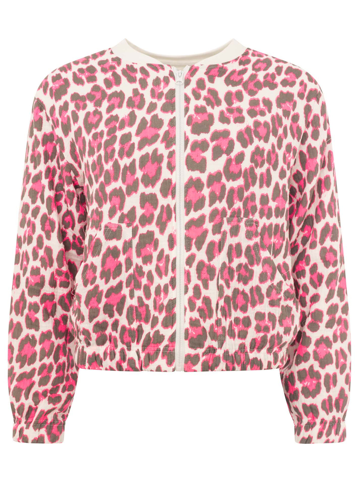 Zwillingsherz - Musselin Leo Zipper - Pink