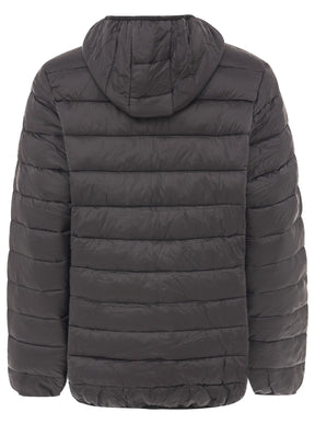 Zwillingsherz – Steppjacke Basic Herbst - Schwarz
