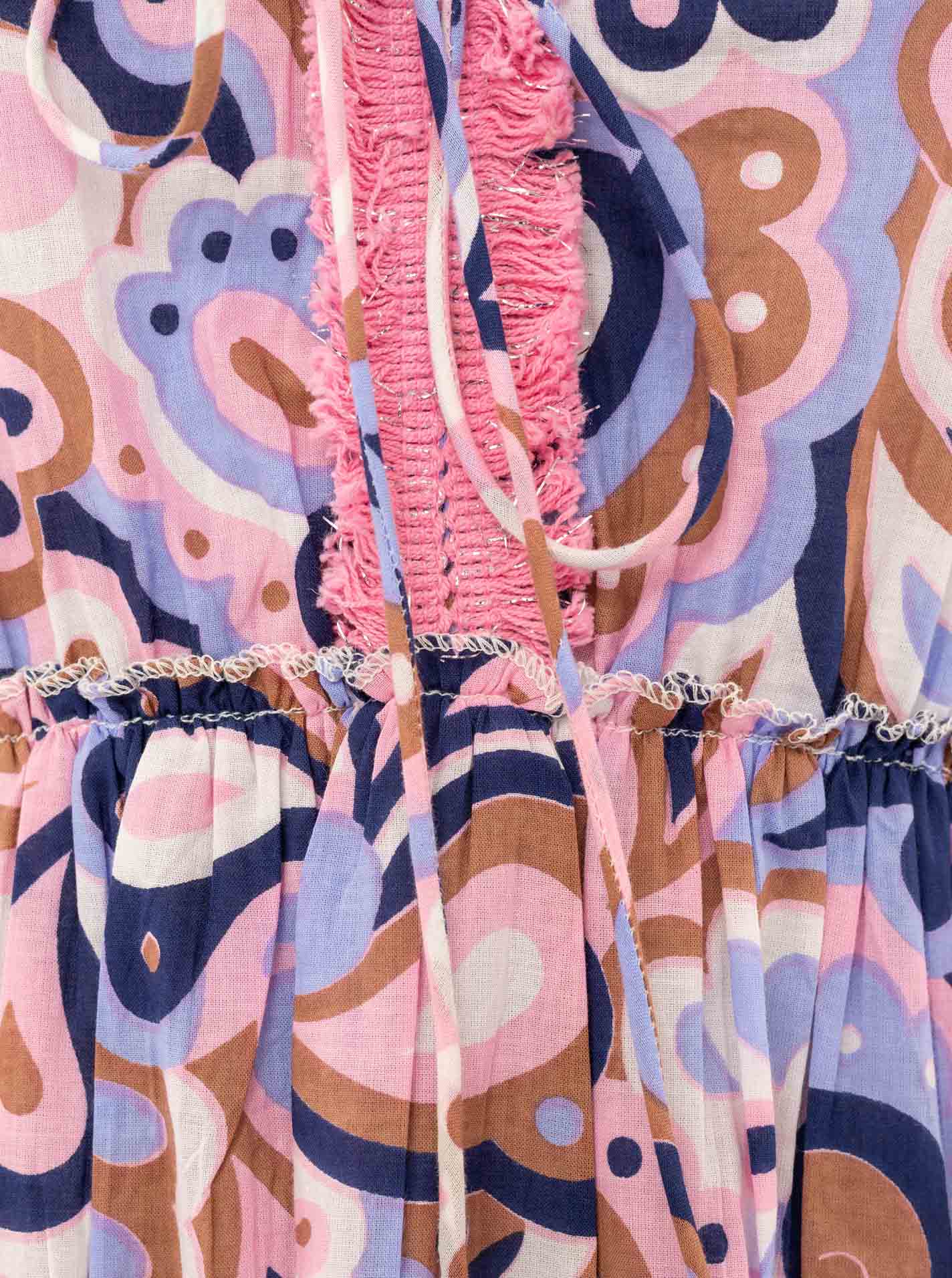 Zwillingsherz - Maxikleid "Paisley" - Rosa